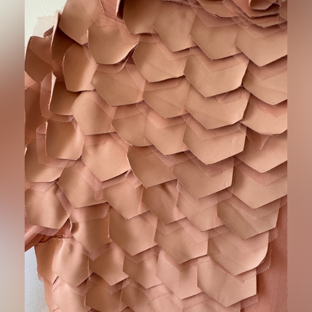 Pink Boutique Long Sleeve Dress with Cool Details New Large - Picture 4 of 10